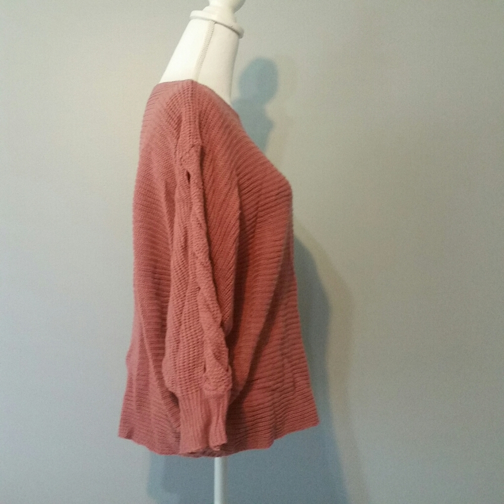 🌼3/$20 Dusty Rose Sweater Size 2X - Picture 2 of 11